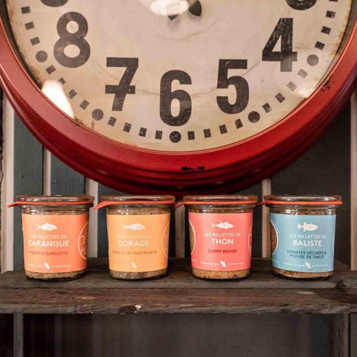 Marché de produits salés fins Martinique